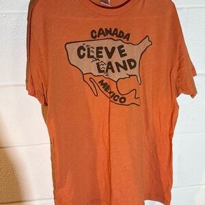 HOMAGE Orange Canada Cleveland Tee